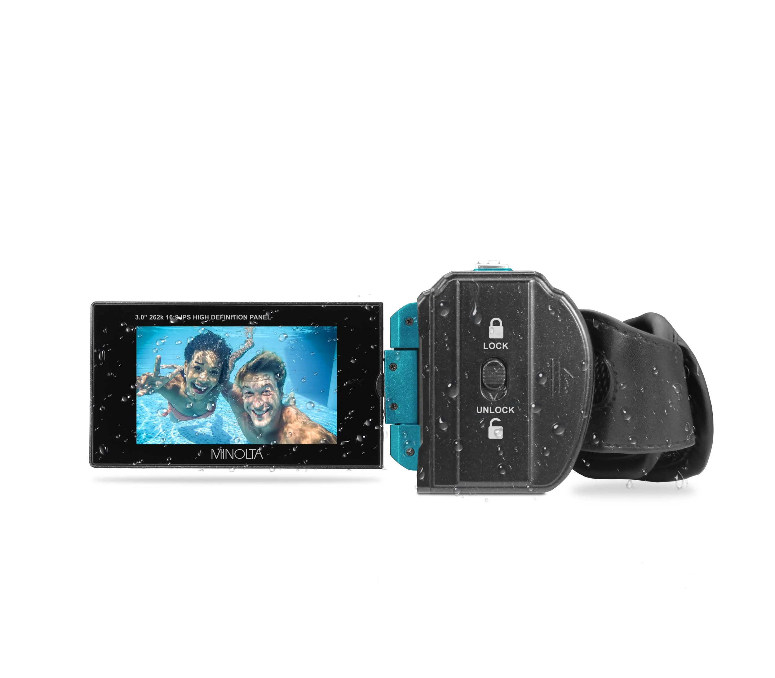 MN4K300WP 4K Ultra HD / 56 MP Waterproof Camcorder — Minolta Digital
